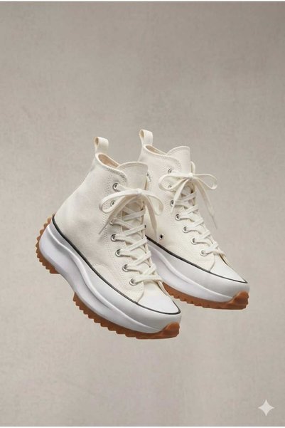 ygtpremium Run Star High-Sole Canvas Unisex Sneakers
