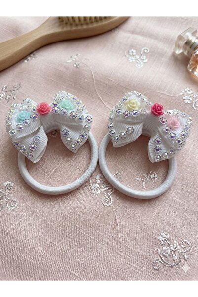 BUĞLEM Stone-Encropped Bow Elastic Buckle