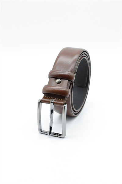 İmza Taba Düz Classic 100% Δερμάτινη Ζώνη Χωρίς Ραφές 1046255307