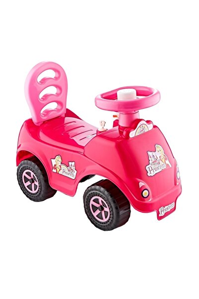 Güçlü Toys Ride-On pentru copii fara pedale Guclu Toys Selena Pink, spatar cu...