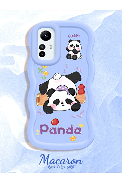 CASEVIBE Xiaomi Redmi Note 12S Uyumlu Sevimli komik panda popolu, darbeye day...