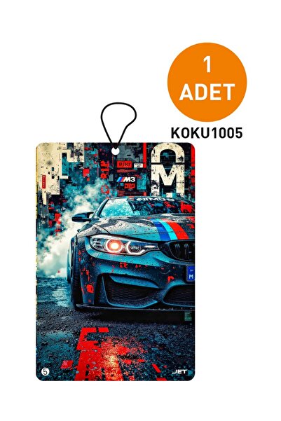 JR Jetreklam Spor Araba Tasarımlı Dekoratif Askılı Oto Kokusu ve Araç Kokusu