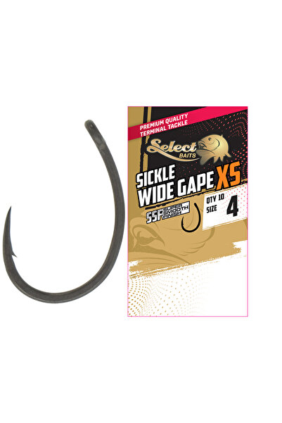 Select Baits Αγκίστρια Σικλ Φαρδιάς Ανοίγματος XS SSF # 8