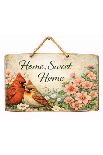 creative sign Διακοσμητική Πιατέλα  "Home Sweet Home " για το Σπίτι και τον Κήπο