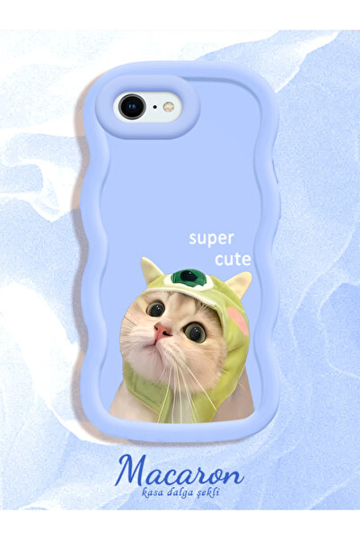 CASEVIBE iPhone 7/8/SE 2020 2022 Uyumlu Şirin kedi desenli, kaliteli ve dayan...