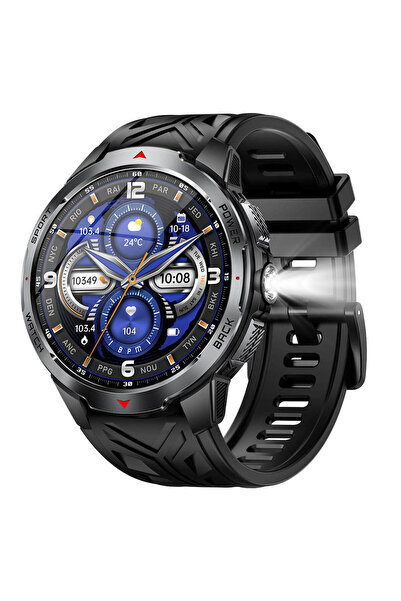 OEM KT 88 Έξυπνο ρολόι με μετρητή καρδιακών παλμών (Μαύρο)