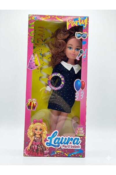 İlknurtoys Laura parti bebek/33 cm sesli kız bebek