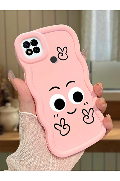 PATTERNOVA Xiaomi Redmi 9C/10A Uyumlu Sevimli şık dayanıklı darbe korumalı te...
