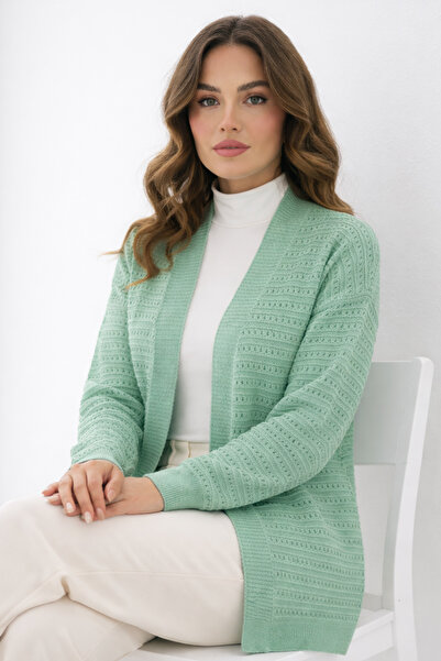 benguen Καλοκαιρινή Βαμβακερή Ζακέτα R7193 Çağla