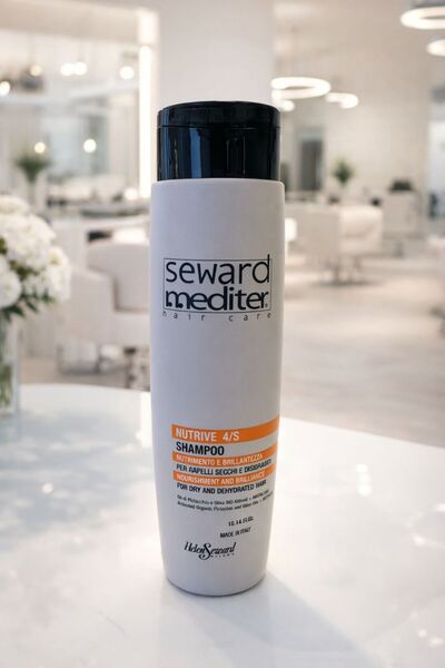 Helen Seward Nutrive 4/S Σαμπουάν – Επανόρθωση & Ενυδάτωση για Ξηρά Μαλλιά, 3...