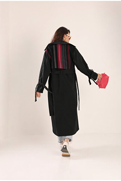SahraAfra Σχέδιο Oversize Trench Coat
