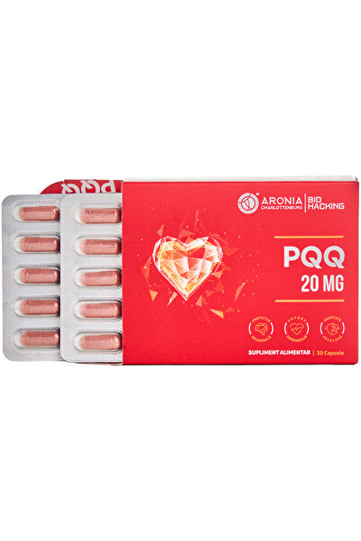 Aronia Charlottenburg PQQ σε 20 mg — 30 κάψουλες που υποστηρίζουν την υγεία τ...