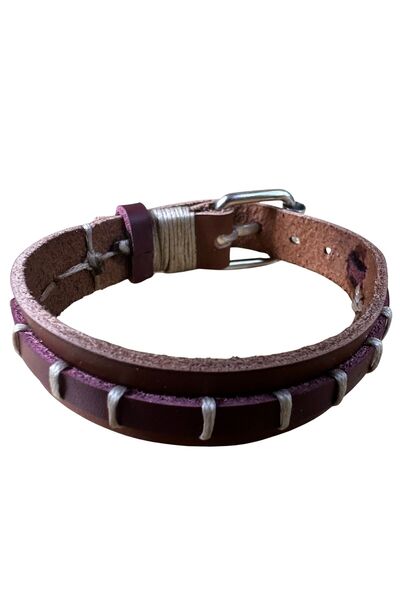 Uretti - Ali 7128 4756 Handmade Men's Leather Bracelet