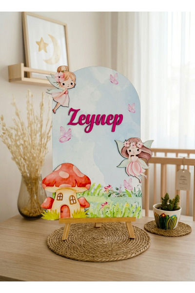 minikkoala Kişiye Özel 3 Boyutlu Hastane Odası, Bebek Odası, Çocuk Odası Peri...