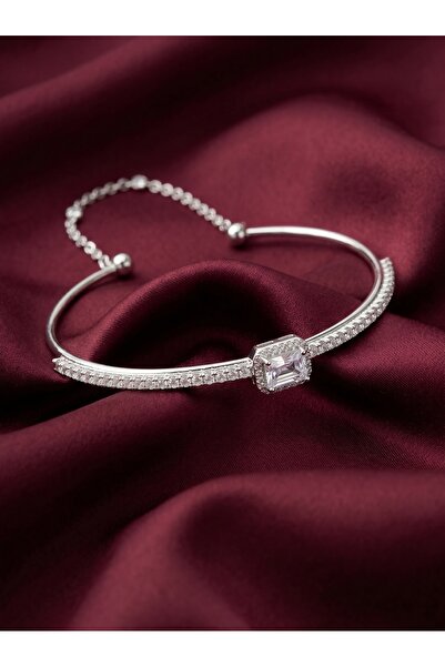 ZERA STEEL JEWELRY Baget Taşlı Pırpır Bilezik