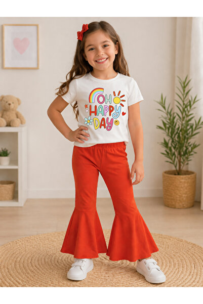 bebekpare Κοριτσίστικο Ισπανικό Σετ με Χαρούμενο Τύπωμα