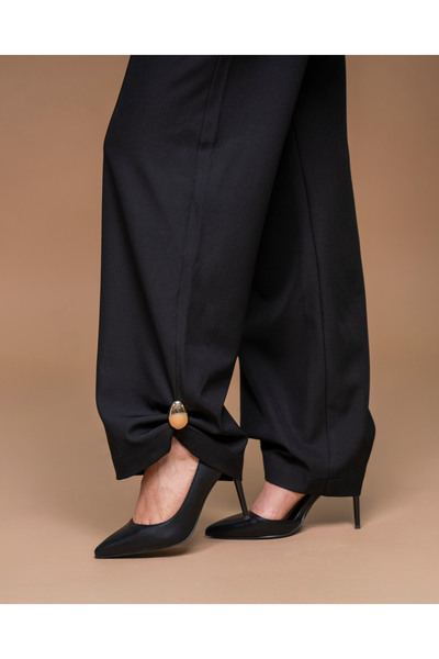 HANNAH Black Pant Set