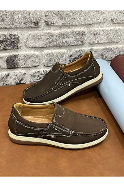 UMUT AYAKKABI Genuine Nubuck Leather Orthopedic Comfortable Lightweight Soft ...