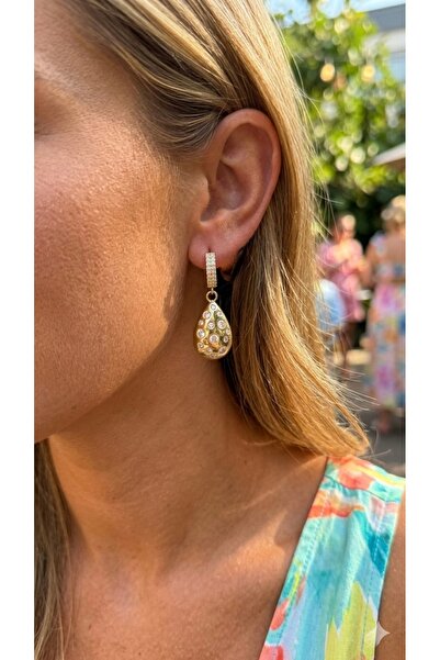 İNN JEWELLERY Xuping Earrings Tarnish Resistant Anti-Allergic Vintage Figured...