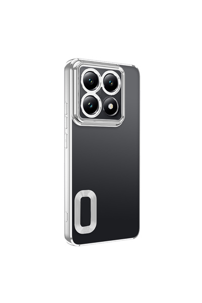 zore 14t Pro Case Camera Protected Logo Showing Brsa Omega Cover - Silver