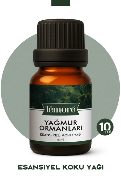 Lemore Yağmur Ormanları Koku Yağı Buhurdanlık Yağı Difüzör Esansı Küre