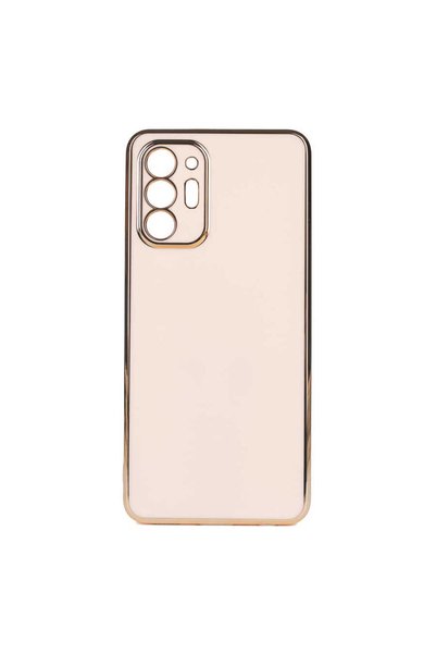 Generic Brand حافظة BRSA Bark متوافقة مع هاتف Galaxy Note 20 Ultra - ذهبي وردي
