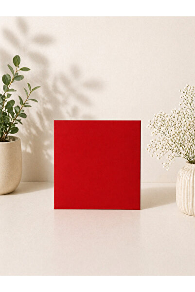 Funtasbig 7.5X7.5 Red Mini Envelopes Pack of 25 – Gift Card, Note and Invitat...