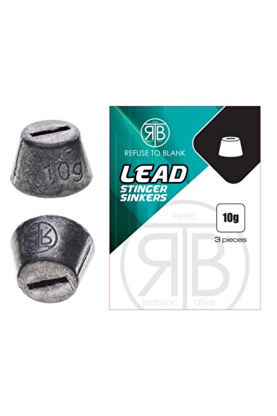 RTB Refuse to Blank RTB Lead Stinger Sinkers 10g
