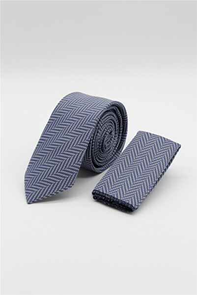 İmza Γραβάτα με μπλε σχέδιο 6 εκ. 1090250141