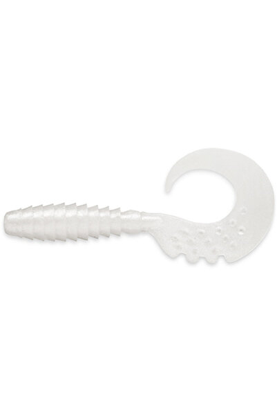 FishUp Fancy Grub 2.5cm #081 Pearl 2.5cm #081 Pearl