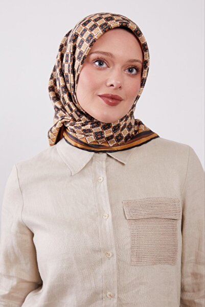 Levidor Φουλάρι με γεωμετρικό σχέδιο με αστραφτερό κρύσταλλο