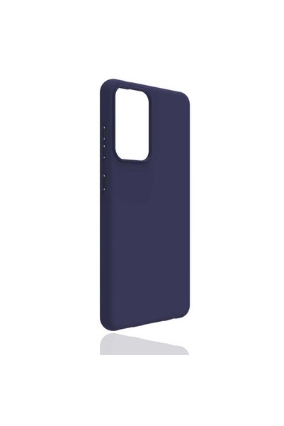 zore Galaxy Note 20 Ultra Compatible Brsa Biye Silicone-Navy Blue