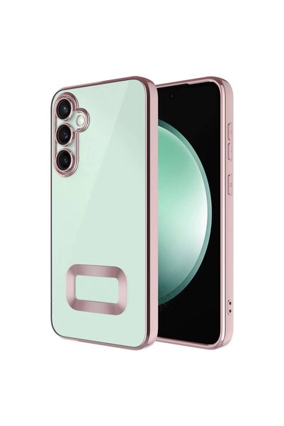 zore Galaxy S24 Case with Camera Protection and Logo Display Brsa Omega Cover...