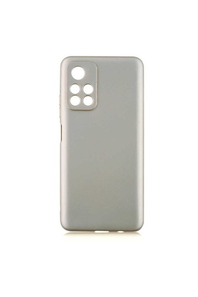 zore Poco M4 Pro 5g Case Brsa Premier Silicone Cover - Gold