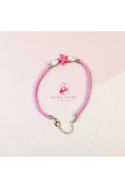 AURA STONE Aurastone Natural Stone Anklet