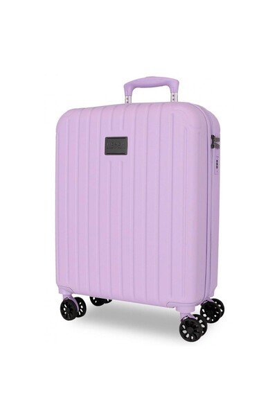 Movom Troler cabina Timber, ABS, extensibil, 4 roti, lila, 20x55x40 cm