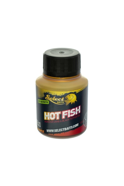 Select Baits dip Hot Fish 125ml