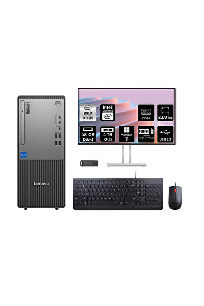 LENOVO ThinkCentre Neo 50T G5 i7 14700 48GB 4TB SSD W11P Masaüstü Bilgisayar ...