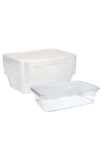 Generic 650ml Disposable Microwave Containers with Airtight Lids - BPA-Free, ...
