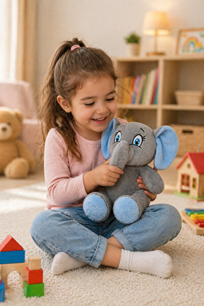 Özgüner Oyuncak Play and Sleep Companion for Children - 25 cm Plush Toy with ...