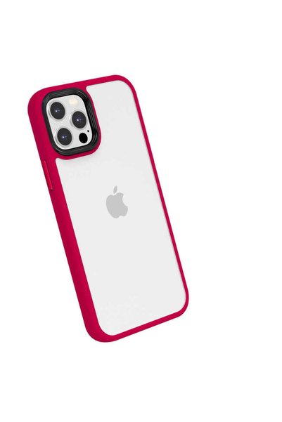 zore iPhone 12 Pro Compatible Brsa Cann Case-Red