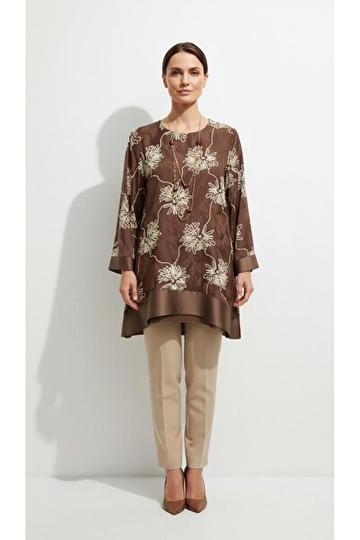 Furkan Giyim Butik Saten batik bluz