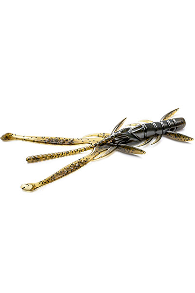 FishUp Creveți 7.6cm # 043 Pepene verde Maro și Negru 7.6cm # 043 Pepene verd...