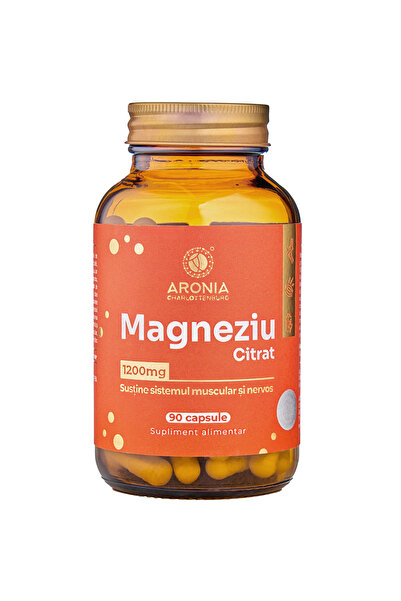 Aronia Charlottenburg Κιτρικό Μαγνήσιο 1200 mg - 90 κάψουλες για μυϊκή χαλάρω...