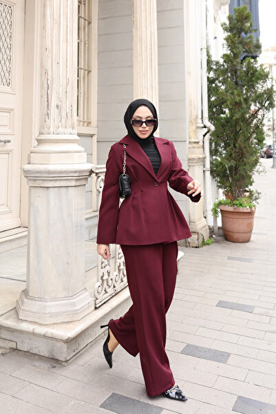 TATULA Double Suit with Blazer Jacket