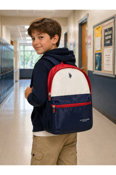 U.S. Polo Assn. Ελαφριά και πρακτική σχολική τσάντα