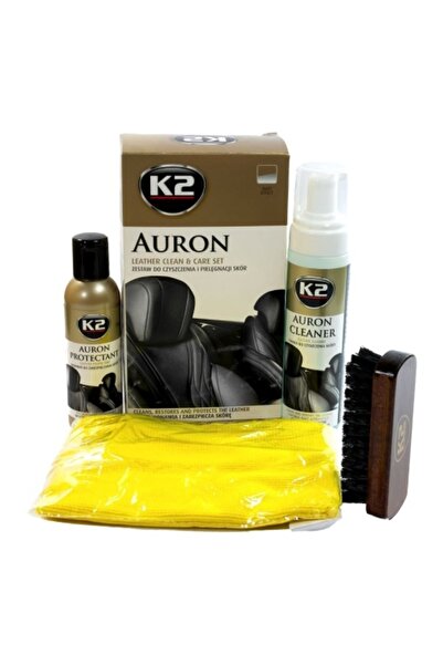 K2 Solution set for cleaning and maintaining Leather surfaces, Auron, G420