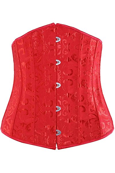 Other CHENZKBD Γυναικείος Κορσές Κάτω από το Στήθος, Σατέν, με Κορδόνια, για ...