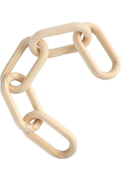 Other Μποέμ - Διακοσμητική Αλυσίδα από Ξύλο Πεύκου με 5 Κρίκους - Διακόσμηση ...