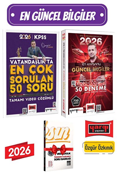 Yargı Yayınları 2026 Yargı Özgür Özkınık Vatandaşlık En Çok Sorulan Sorular+Ö...